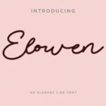 Elowen Font_ Elegant Script for Your Designs